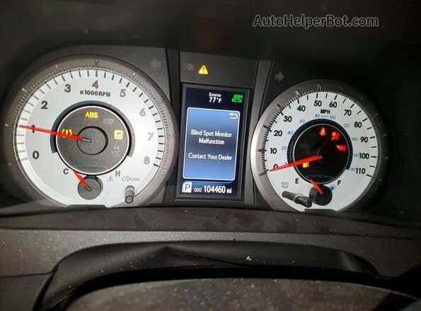 5TDXZ3DC5JS918612 2018 TOYOTA SIENNA White Instrument cluster view