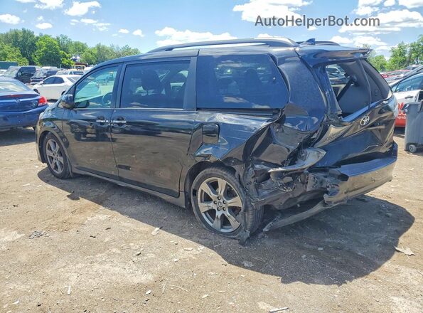 5TDXZ3DC7JS949294 2018 TOYOTA SIENNA Черный Задняя левая четверть