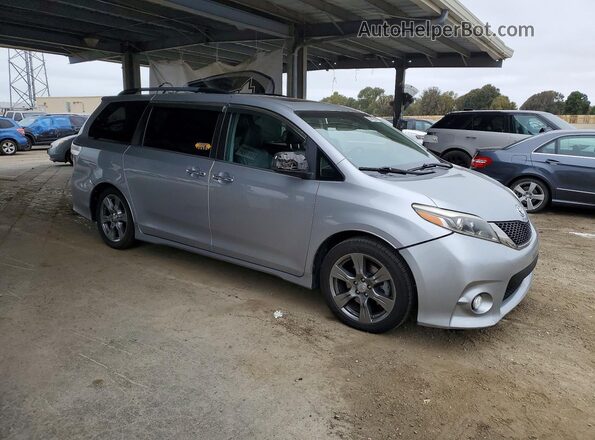 5TDXZ3DCXHS877632 2017 TOYOTA SIENNA Silver 