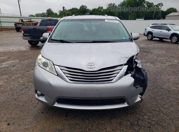 5TDYK3DC0GS749262 2016 TOYOTA SIENNA Gray Front view