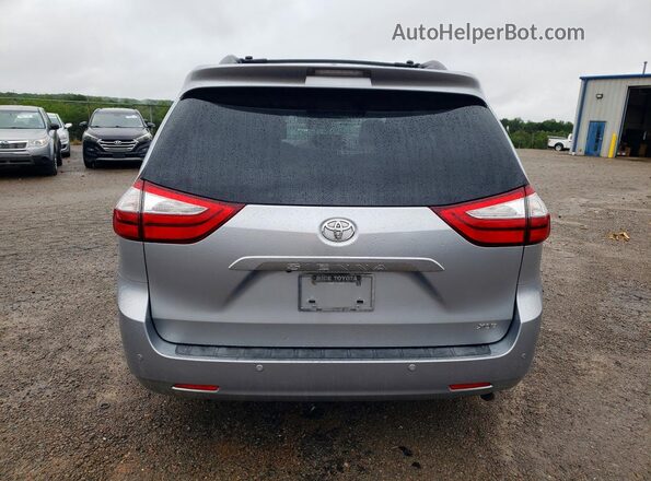 5TDYK3DC0GS749262 2016 TOYOTA SIENNA Gray Rear view