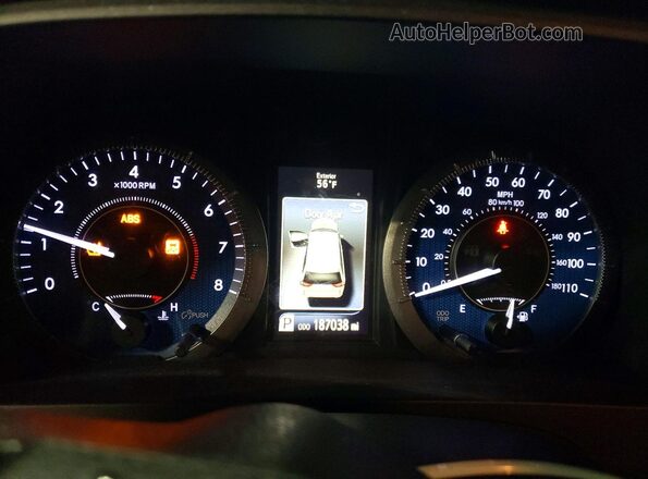 5TDYK3DC0GS749262 2016 TOYOTA SIENNA Gray Instrument cluster view