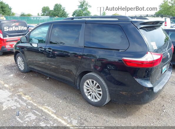 5TDYK3DC2GS710544 2016 TOYOTA SIENNA Black Rear left