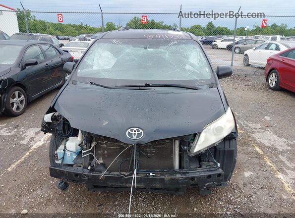 5TDYK3DC2GS710544 2016 TOYOTA SIENNA Black Dashboard view