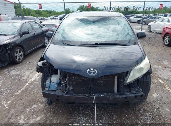5TDYK3DC2GS710544 2016 TOYOTA SIENNA Black Front view
