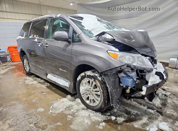 5TDYK3DC2GS718000 2016 TOYOTA SIENNA Gray 