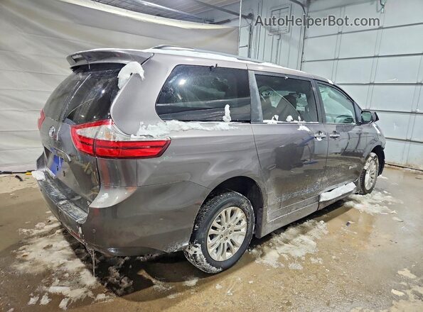 5TDYK3DC2GS718000 2016 TOYOTA SIENNA Gray 