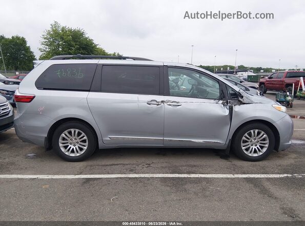 5TDYK3DC2GS741051 2016 TOYOTA SIENNA Gray Вид задньої частини салону