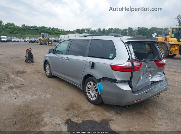 5TDYK3DC3GS746744 2016 TOYOTA SIENNA Blue Հետևի ձախ