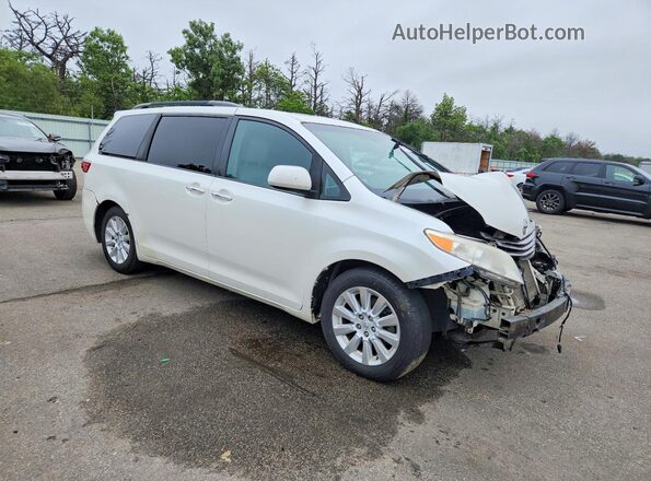5TDYK3DC4GS702140 2016 TOYOTA SIENNA White Delantero derecho