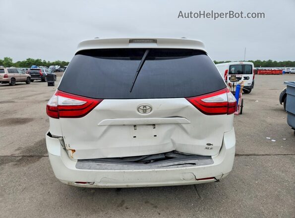 5TDYK3DC4GS702140 2016 TOYOTA SIENNA White Vista trasera