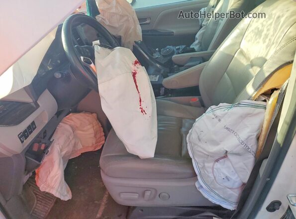 5TDYK3DC6GS700373 2016 TOYOTA SIENNA White Вид салону спереду