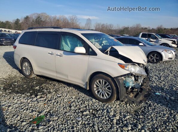 5TDYK3DC6GS700373 2016 TOYOTA SIENNA White Передня права чверть