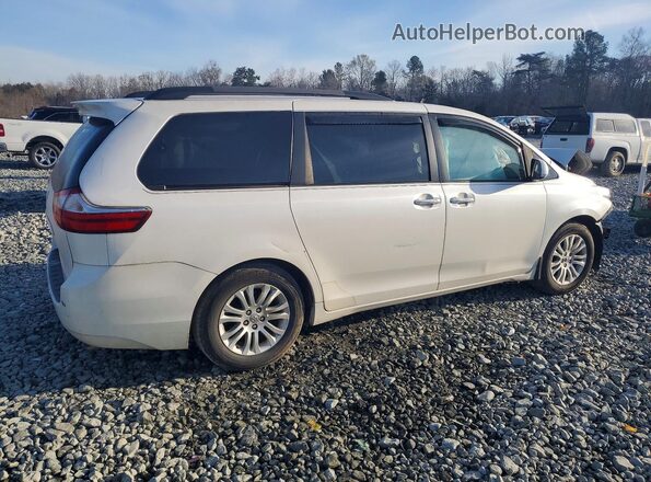 5TDYK3DC6GS700373 2016 TOYOTA SIENNA White Задня права чверть