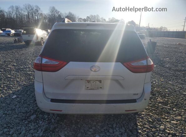 5TDYK3DC6GS700373 2016 TOYOTA SIENNA White Вид ззаду