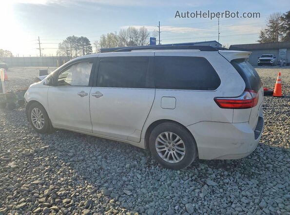 5TDYK3DC6GS700373 2016 TOYOTA SIENNA White Задня ліва чверть
