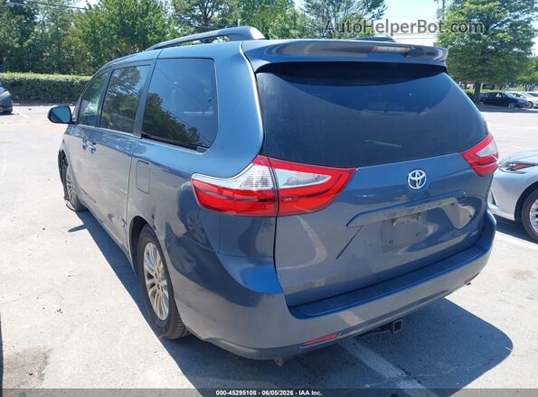 5TDYK3DC6GS710465 2016 TOYOTA SIENNA Серый Задняя левая четверть