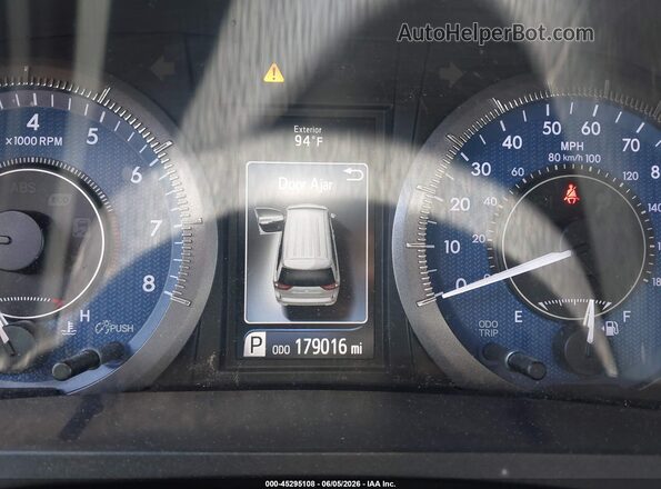 5TDYK3DC6GS710465 2016 TOYOTA SIENNA Серый Вид задних сидений