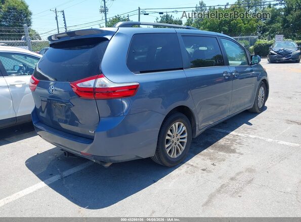 5TDYK3DC6GS710465 2016 TOYOTA SIENNA Серый Задняя правая четверть