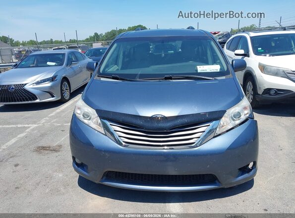 5TDYK3DC6GS710465 2016 TOYOTA SIENNA Серый Вид щитка приборов