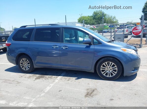 5TDYK3DC6GS710465 2016 TOYOTA SIENNA Серый Вид задней части салона