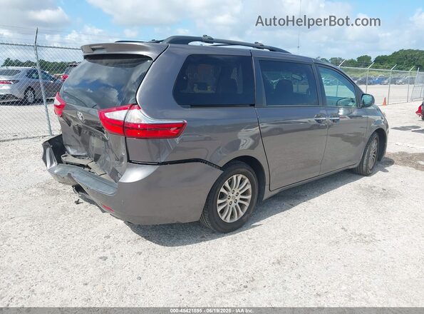 5TDYK3DC6GS718775 2016 TOYOTA SIENNA Gray Rear right