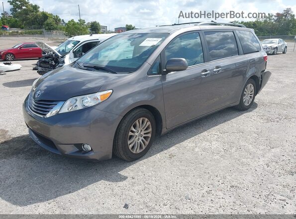 5TDYK3DC6GS718775 2016 TOYOTA SIENNA Gray Front left