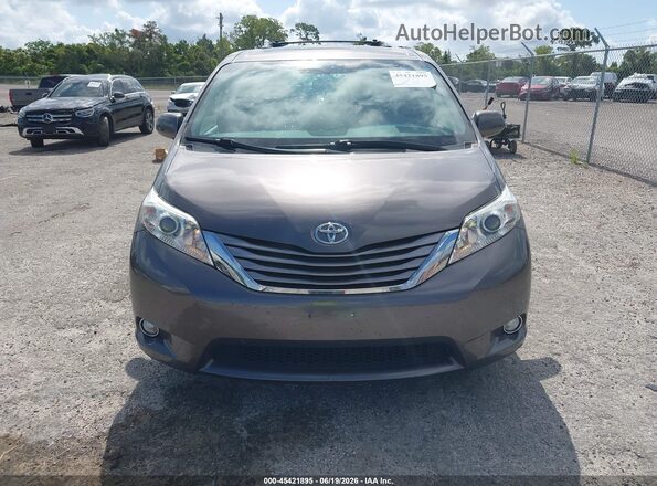 5TDYK3DC6GS718775 2016 TOYOTA SIENNA Gray Instrument cluster view