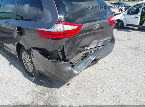 5TDYK3DC6GS718775 2016 TOYOTA SIENNA Gray Front view
