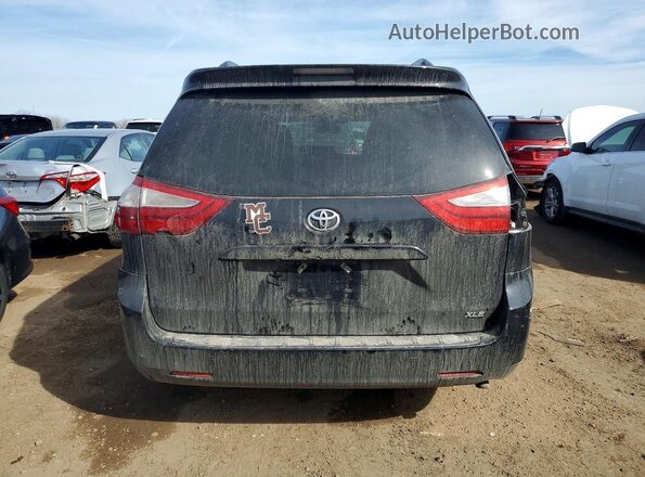 5TDYK3DC6GS721319 2016 TOYOTA SIENNA Black Vista trasera