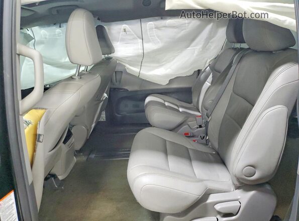 5TDYK3DC6GS721966 2016 TOYOTA SIENNA Black Vista de los asientos traseros