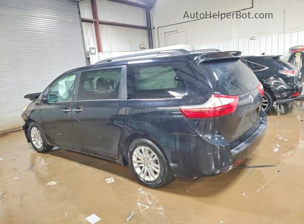 5TDYK3DC6GS721966 2016 TOYOTA SIENNA Black Trasero izquierdo