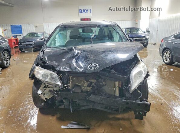 5TDYK3DC6GS721966 2016 TOYOTA SIENNA Black Vista frontal
