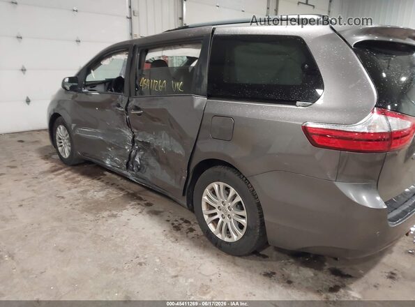 5TDYK3DC6GS757561 2016 TOYOTA SIENNA Gray Вид спереду