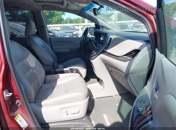 5TDYK3DC7GS711964 2016 TOYOTA SIENNA Burgundy 