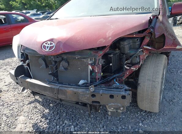 5TDYK3DC7GS711964 2016 TOYOTA SIENNA Burgundy 