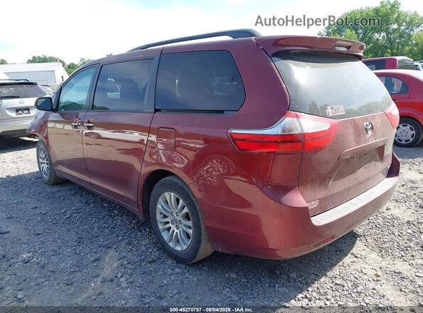 5TDYK3DC7GS711964 2016 TOYOTA SIENNA Burgundy 