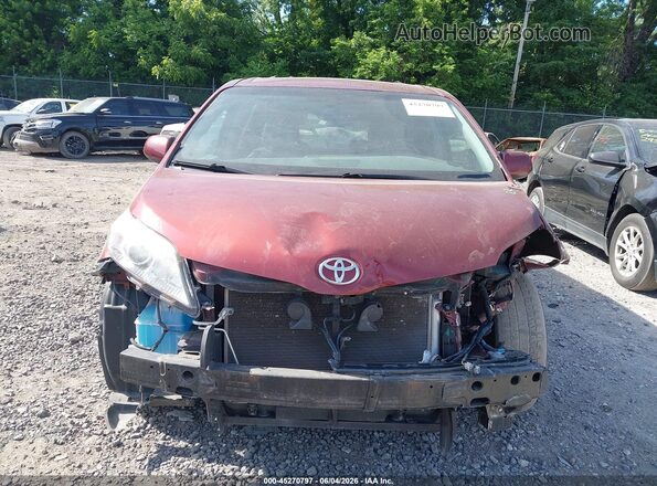 5TDYK3DC7GS711964 2016 TOYOTA SIENNA Burgundy 