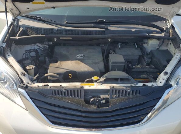 5TDYK3DC7GS728487 2016 TOYOTA SIENNA White ძრავის განყოფილების ხედი