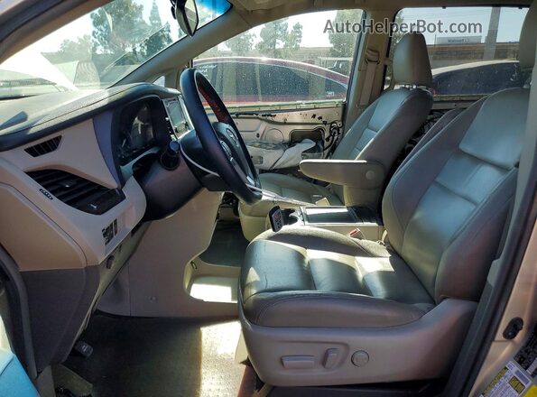5TDYK3DC8GS751390 2016 TOYOTA SIENNA Tan 