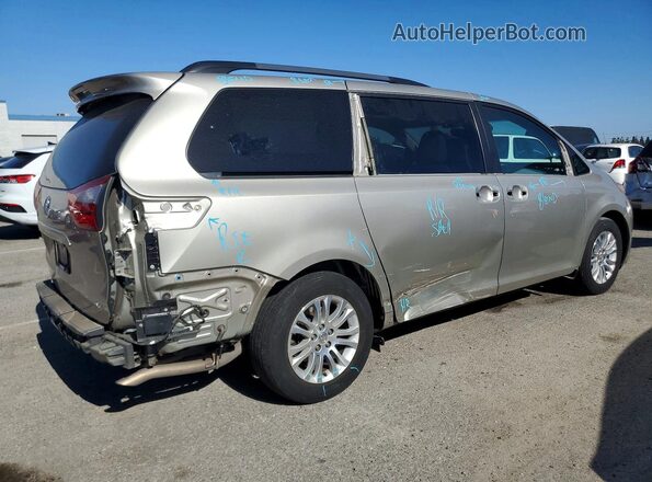 5TDYK3DC8GS751390 2016 TOYOTA SIENNA Tan 