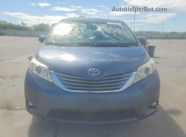 5TDYK3DC9GS760163 2016 TOYOTA SIENNA Blue წინა ხედი