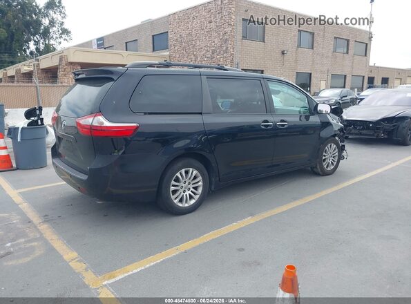 5TDYK3DCXGS752038 2016 TOYOTA SIENNA Black Trasero derecho