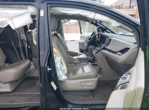 5TDYK3DCXGS752038 2016 TOYOTA SIENNA Black Vista interior delantera