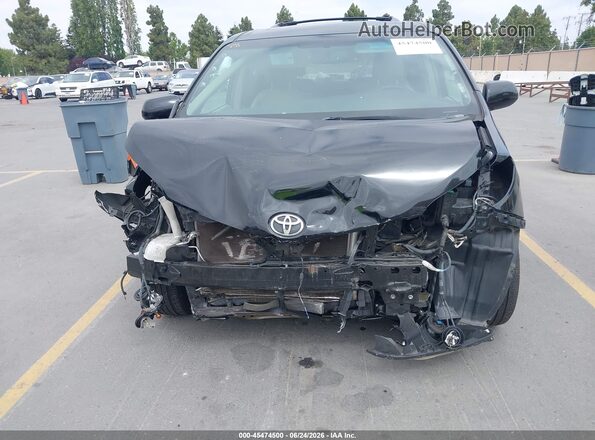 5TDYK3DCXGS752038 2016 TOYOTA SIENNA Black Vista frontal