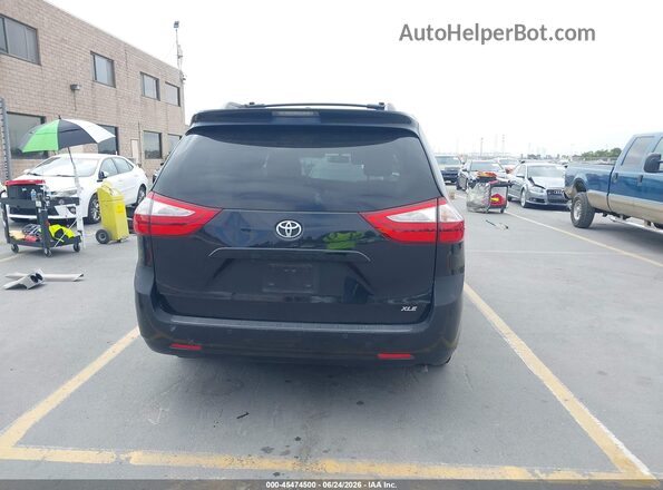 5TDYK3DCXGS752038 2016 TOYOTA SIENNA Black 