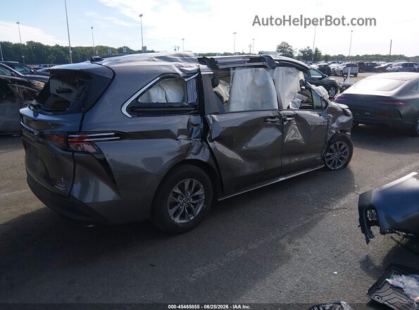5TDYRKEC0MS028648 2021 TOYOTA SIENNA Gray Հետևի աջ