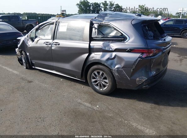 5TDYRKEC0MS028648 2021 TOYOTA SIENNA Gray Հետևի ձախ