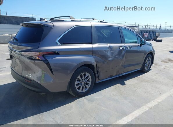 5TDYRKEC0PS143710 2023 TOYOTA SIENNA Серый 