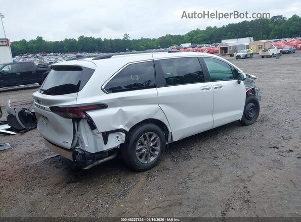 5TDYRKEC0TS293276 2026 TOYOTA SIENNA White Задня права чверть